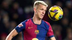 Barca’s Olmo granted temporary permission to play