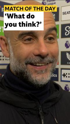 You're not getting anything out of Guardiola on Keane challenge