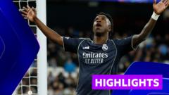 Real Madrid knock 10-man Man City out of Champions League