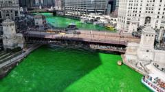 Parades, dancing and river dyed green - US celebrates St. Patrick's Day