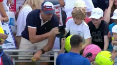 CEO who snatched boy's hat at US Open says he made 'huge mistake'