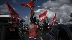 France to cut prices in Martinique over cost of living unrest