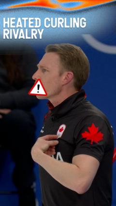 Curlers clash over ‘double tap’