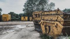 Skips stolen from tip in 'unusual' break-in