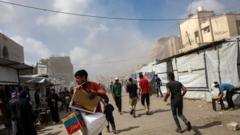 Five journalists among 20 killed in Israeli strike on hospital, Gaza officials say