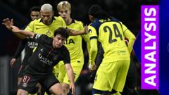 Spurs show signs of improvement in defeat at PSG