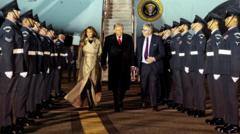 Is Trump's Visit Shifting the Spotlight Back to Pageantry for the PM?