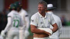 Glamorgan dominate rain-hit opening day at Leicester