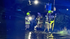 Flash flooding hits homes for a second time