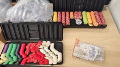 Two arrested as police raid illegal gambling den