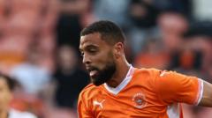 Blackpool 'appalled' at racist abuse sent to Hamilton