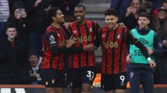 Bournemouth 1-1 Aston Villa: Rayan impresses on first start