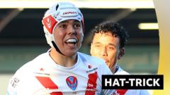 Teenager Whitby scores hat-trick for St Helens