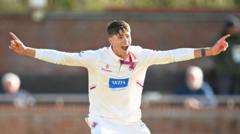 Vaughan display ‘incredibly exciting’ for Somerset