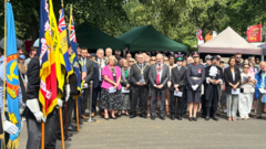 Armed Forces Day celebrations draw hundreds in Stoke