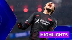 Tillman scores twice to secure play-offs for Leverkusen