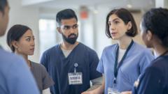 How many people come to work and study in the UK?