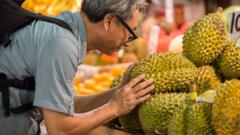 Why £15 durians are being sold at half price or given away for free