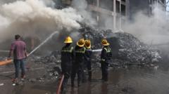 At the scene: 'Everyone is running, trying to save as many lives as possible'