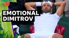 ‘I just don’t want to let people down’ – Dimitrov on emotional return to Wimbledon