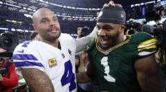 Packers and Cowboys play out epic tie in Dallas