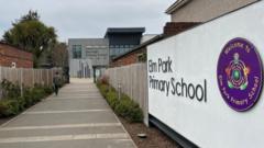 Police hurt in knife incident at primary school