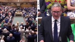 Watch Starmer sign off final PMQs to standing ovation