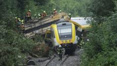 Several reported killed in German train derailment