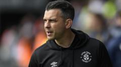 Bloomfield 'relishing' Luton relegation decider