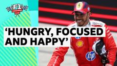 'He's back again' - Ferrari's Hamilton praised after Chinese GP
