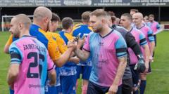 ‘A team we’d rather not play for’ – the baby loss football side helping grieving dads