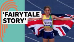 'What an upset!' - Calvert beats Muir in 1500m final