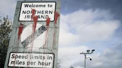 'Londonderry' and 'Northern Ireland' road signs damaged dozens of times