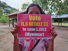 မြန်မာစစ်တပ်ကို ပစ်မှတ်ထားတဲ့ ဆုံးဖြတ်ချက်ကို ILO ချမှတ်