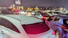 Traffic 'carnage' traps drivers at Trafford Centre for hours