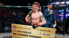 Briton McGrillen wins PFL Europe bantamweight title