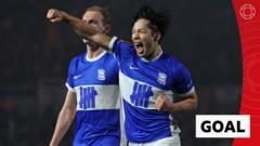 ‘Absolutely incredible’ – Itawa rocket draws Birmingham level against Newcastle