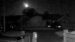 Watch: Moment meteor soars across Suffolk sky