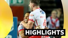 St Helens clinch late victory over Salford