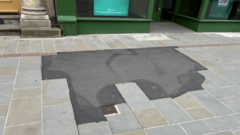 'Ugly tarmac cowpats' could land council in court