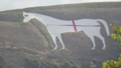 Is St George's Flag Damaging Wiltshire's Historic Landmark?