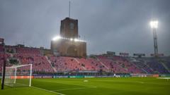 Bologna v AC Milan in Serie A postponed after floods