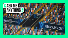 When and where is Uefa Super Cup?