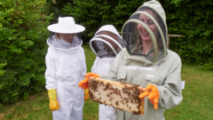 Beekeeping centre opens after £250,000 fundraiser