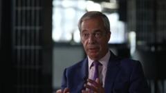 Farage shifts on two-week small boats pledge