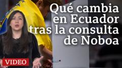 Qué cambia en Ecuador tras el referéndum impulsado por el presidente Noboa