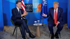 Nato boss calls Trump 'daddy' in handling of Israel-Iran conflict