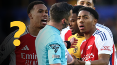 Weekly football quiz: How did Arteta react to Lewis-Skelly red?