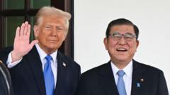 Trump announces 'massive' trade deal with Japan