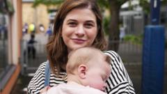 'It gave me my voice back': How group singing is helping new mums with postnatal depression